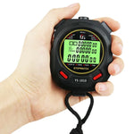 Cronómetro Luminoso YS com 3 Linhas de Ecrã para Treino Árbitro, Estilo:, YS-1010 10 Memórias, YS-1030 30 Memórias, YS-1060 60 Memórias, YS-1100 100 Memórias
