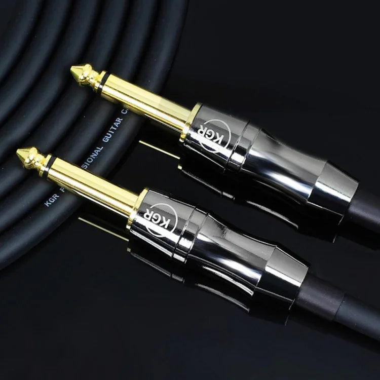 Cabo de Áudio para Guitarra, Teclado e Bateria KGR, 1m, 3m, 6m, 10m