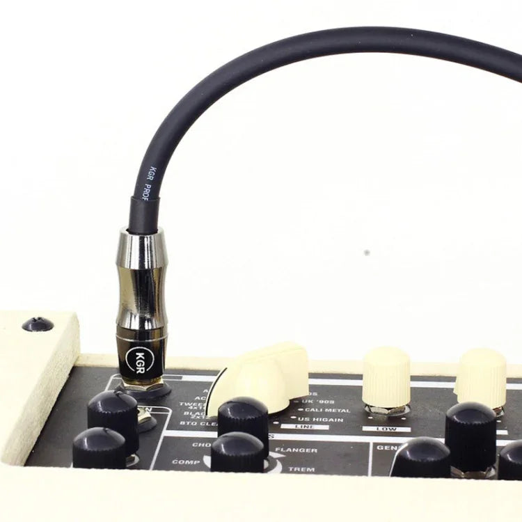 Cabo de Áudio para Guitarra, Teclado e Bateria KGR, 1m, 3m, 6m, 10m