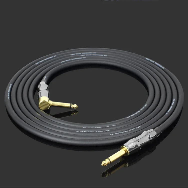 Cabo de Áudio para Guitarra, Teclado e Bateria KGR, 1m, 3m, 6m, 10m