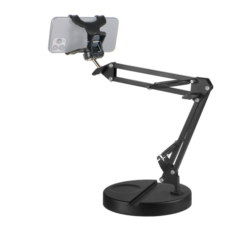 Suporte telescópico metálico dobrável Y19 para transmissão ao vivo, Estilo:, Tipo de telemóvel, Tipo universal