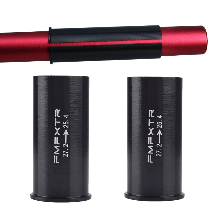 2 Peças de Manga Redutora para Tubo de Assento de Bicicleta FMFXTR, Especificações: 27.2mm para 25.4mm, 28.6mm para 25.4mm, 28.6mm para 27.2mm, 30.4mm para 27.2mm, 30.8mm para 27.2mm, 31.6mm para 27.2mm, 33.9mm para 27.2mm, 33.9mm para 31.6mm