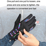 Luvas de ciclismo WEST BIKING respiráveis com dedos compridos e fecho automático com fivela, M, L, XL, 2XL