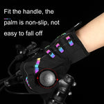 Luvas de ciclismo WEST BIKING respiráveis com dedos compridos e fecho automático com fivela, M, L, XL, 2XL