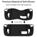 Capa de Silicone para Consola de Jogos PGTECH com Partículas Antiderrapantes para Steam Deck, Preto