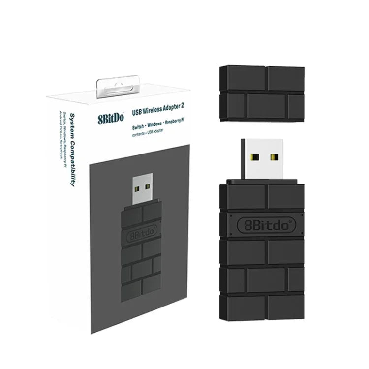 Receptor Sem Fios USB 8BitDo para Comando Switch para PS5/PS4, Para PS5/PS4