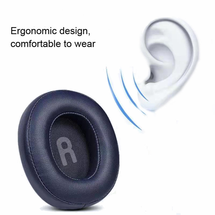 1 Par de Protetores Auriculares para JBL TUNE700 T750BTNC T700BT, Pele Proteica Preta, Pele Proteica Branca, Pele Proteica Vermelha, Pele Proteica Azul