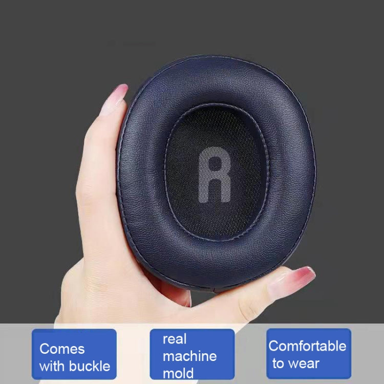 1 Par de Protetores Auriculares para JBL TUNE700 T750BTNC T700BT, Pele Proteica Preta, Pele Proteica Branca, Pele Proteica Vermelha, Pele Proteica Azul