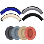 2 PCS Protetores Auriculares de Espuma para Edifier W820nb, Estilo:, Cinzento Titânio, Caqui, Vermelho, Azul, Arco de Cabeça Preto, Arco de Cabeça Cinzento, Arco de Cabeça Azul, Arco de Cabeça Champanhe
