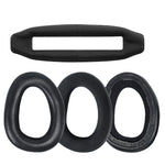 2 PCS Arco de Cabeça para Protetores Auriculares Sennheiser GSP600 GSP500 GSP670, Estilo:, Arco de Cabeça, Pele de Cordeiro, Tecido de Malha, Gel Ice, Nanosplicing
