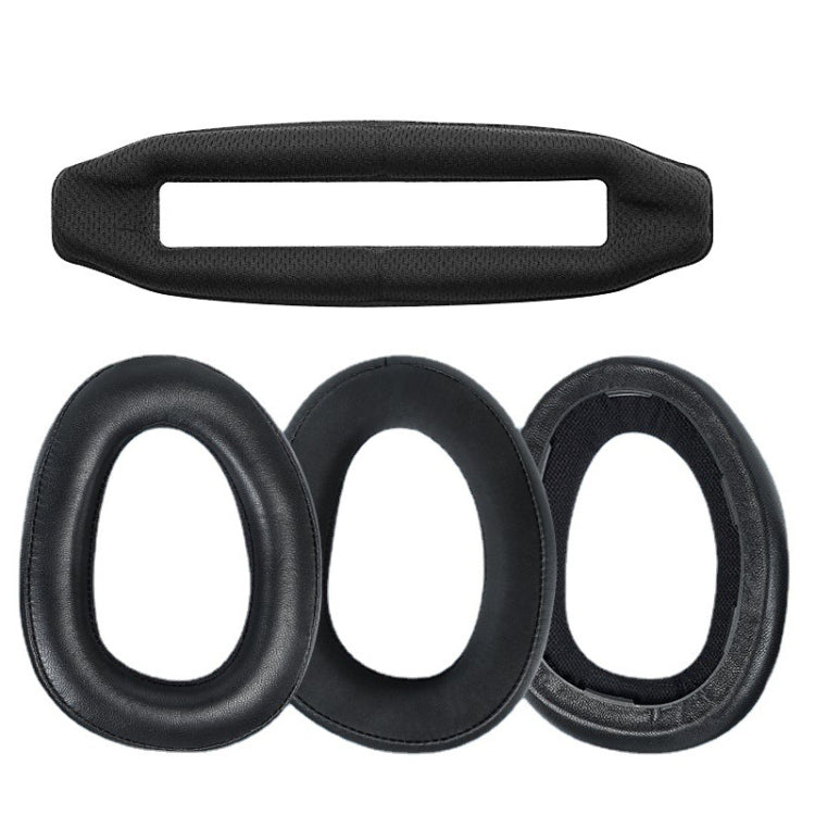 2 PCS Arco de Cabeça para Protetores Auriculares Sennheiser GSP600 GSP500 GSP670, Estilo:, Arco de Cabeça, Pele de Cordeiro, Tecido de Malha, Gel Ice, Nanosplicing