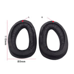 2 PCS Capa para Auriculares Sennheiser GSP300 GSP370 GSP350, Estilo:, Pele Proteica, Pele de Cordeiro, Arco de Cabeça Preto, Arco de Cabeça Vermelho, Arco de Cabeça Azul, Tecido de Malha