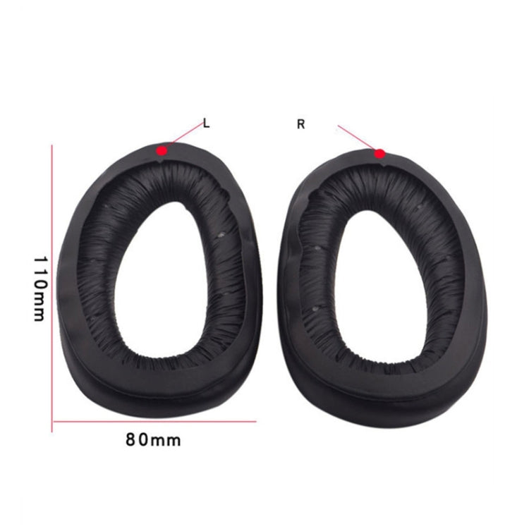 2 PCS Capa para Auriculares Sennheiser GSP300 GSP370 GSP350, Estilo:, Pele Proteica, Pele de Cordeiro, Arco de Cabeça Preto, Arco de Cabeça Vermelho, Arco de Cabeça Azul, Tecido de Malha