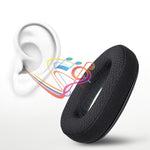 2 PCS Capa para Auriculares Sennheiser GSP300 GSP370 GSP350, Estilo:, Pele Proteica, Pele de Cordeiro, Arco de Cabeça Preto, Arco de Cabeça Vermelho, Arco de Cabeça Azul, Tecido de Malha