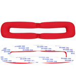2 PCS Capa para Auriculares Sennheiser GSP300 GSP370 GSP350, Estilo:, Pele Proteica, Pele de Cordeiro, Arco de Cabeça Preto, Arco de Cabeça Vermelho, Arco de Cabeça Azul, Tecido de Malha