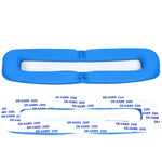 2 PCS Capa para Auriculares Sennheiser GSP300 GSP370 GSP350, Estilo:, Pele Proteica, Pele de Cordeiro, Arco de Cabeça Preto, Arco de Cabeça Vermelho, Arco de Cabeça Azul, Tecido de Malha