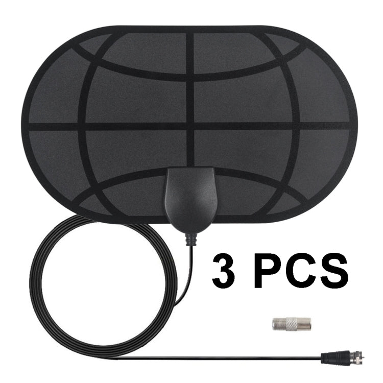 3 Antenas HDTV Mini Antena Digital HD para TV, 3 PCS HDTV