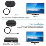 3 Antenas HDTV Mini Antena Digital HD para TV, 3 PCS HDTV