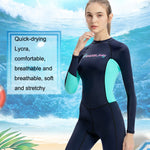 Fato de Mergulho Feminino FINDSLINE em Lycra, Fino, de Secagem Rápida, Impermeável, com Proteção Solar para Corpo Inteiro, XS, S, M, L, XL