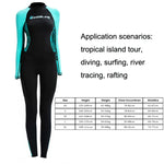 Fato de Mergulho Feminino FINDSLINE em Lycra, Fino, de Secagem Rápida, Impermeável, com Proteção Solar para Corpo Inteiro, XS, S, M, L, XL