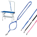 Corda Fixa Corda de Tração para Cão para Mesa de Banho de Animais, Rosa, Preto, Azul
