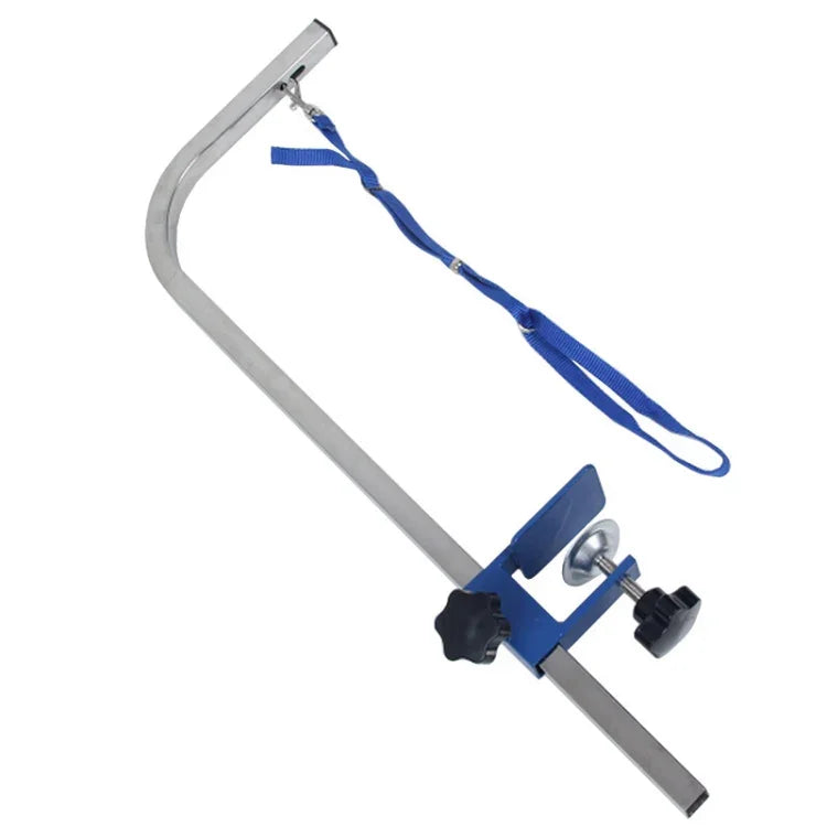 Corda Fixa Corda de Tração para Cão para Mesa de Banho de Animais, Rosa, Preto, Azul