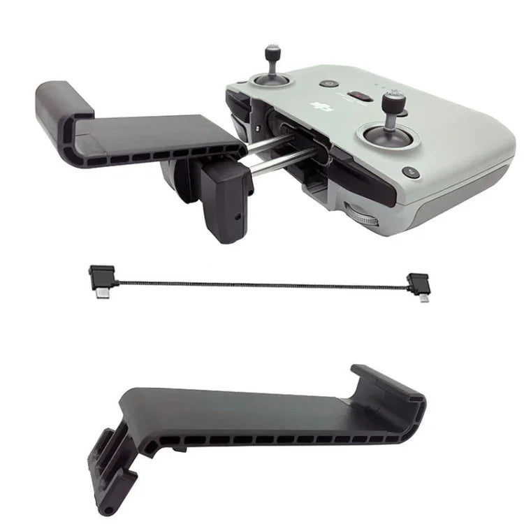 Suporte Extensor para Tablet de Controlo Remoto Para DJI Mavic 3 / Air 2 / Air 2S / Mini 2, Estilo:, Pequeno, Grande, Grande + Para Cabo Apple, Grande + Cabo Type-c, Grande + Cabo Micro