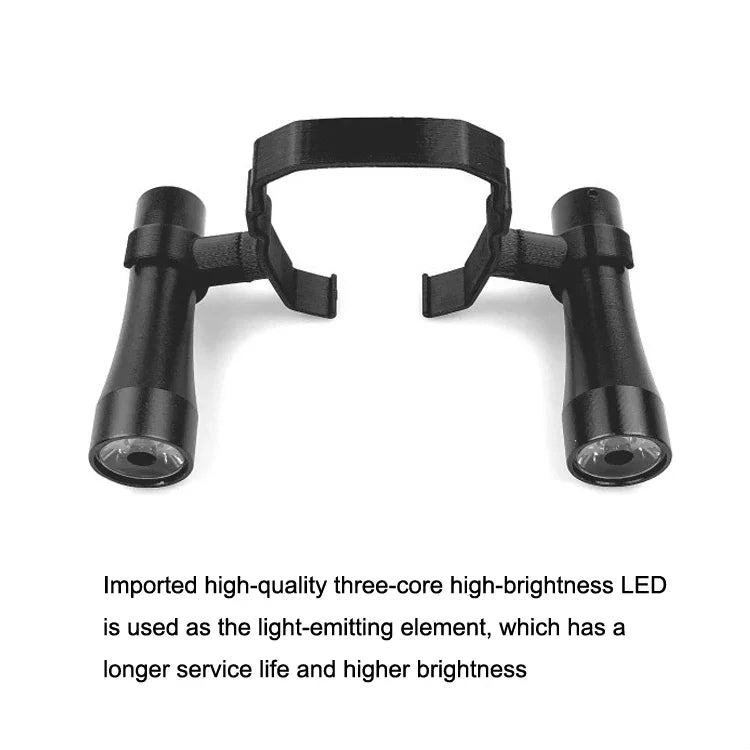 Luz LED de Preenchimento para UAV, Luz Noturna de Visão Frontal, Holofote Para DJI Mavic Pro