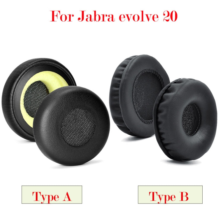 1 Par de Protetores Auriculares para Jabra Evolve 20 20SE 30 30II 40 65 65+, Original, Pele Proteica