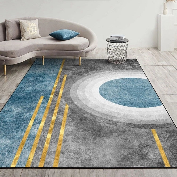 Tapete moderno abstrato geométrico para sala de estar, almofada para mesa de café, 50x80cm, 60x90cm
