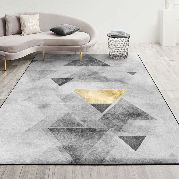 Tapete moderno abstrato geométrico para sala de estar, almofada para mesa de café, 50x80cm, 60x90cm