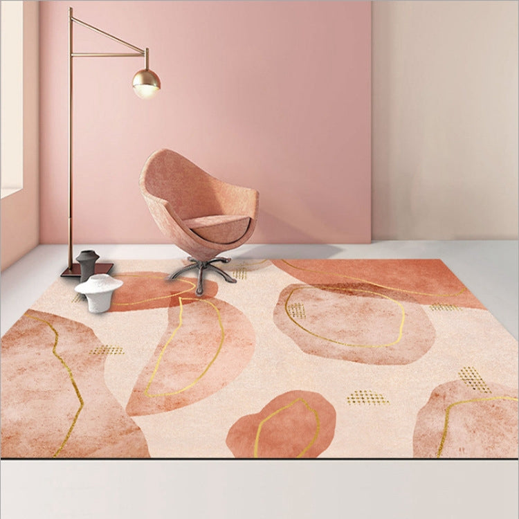 Tapete moderno abstrato geométrico para sala de estar, almofada para mesa de café, 80x200cm, 120x160cm