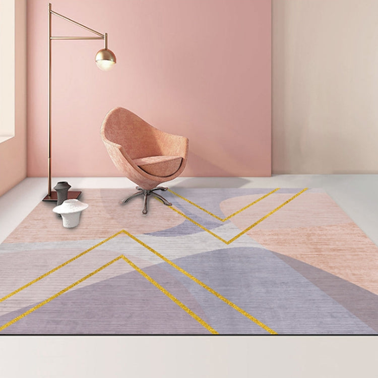 Tapete moderno abstrato geométrico para sala de estar, almofada para mesa de café, 80x200cm, 120x160cm