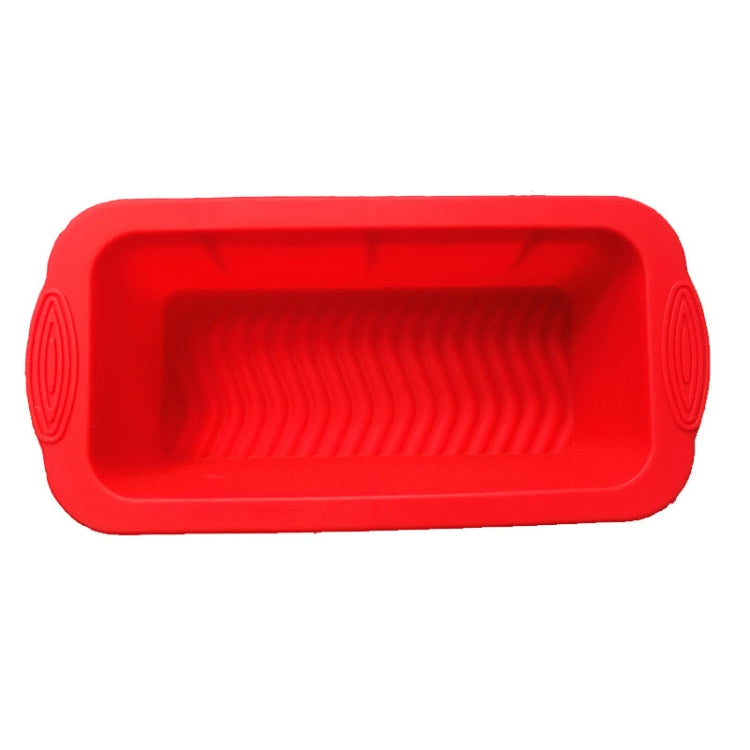 Forma longa de silicone para pizza e torrada, forma longa (roxa), forma longa (vermelha), forma longa (azul)