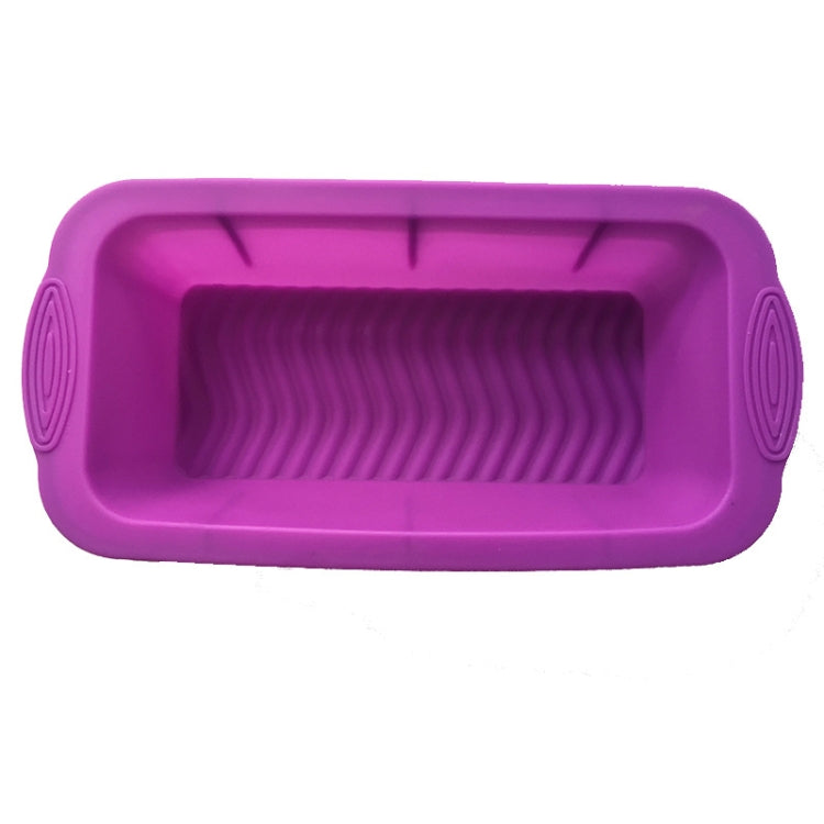 Forma longa de silicone para pizza e torrada, forma longa (roxa), forma longa (vermelha), forma longa (azul)
