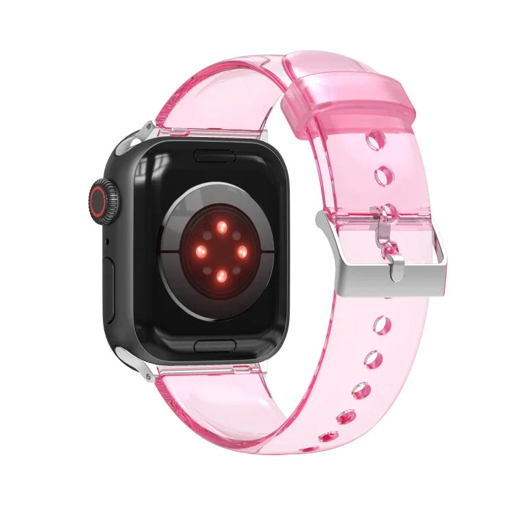 TPU Fuel Injection Watch Band, For Apple Watch Series 42mm/44mm/45mm, For Apple Watch Series 38mm/40mm/41mm