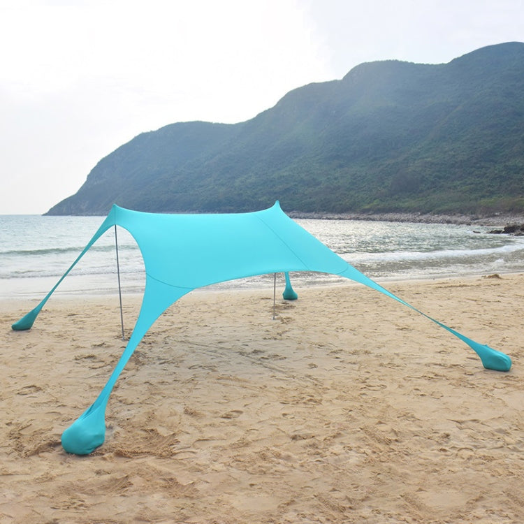 Tenda de campismo com toldo de lycra para praia ao ar livre, sombra solar, tenda de pesca, tamanho: 210x160x150cm, 210x200x150cm, 300x300x200cm
