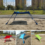 Tenda de campismo com toldo de lycra para praia ao ar livre, sombra solar, tenda de pesca, tamanho: 210x160x150cm, 210x200x150cm, 300x300x200cm