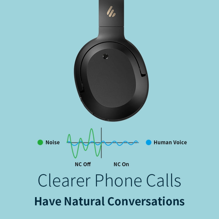 Auricular Desportivo Bluetooth Sem Fios com Cancelamento de Ruído Edifier W820NB, W820NB Branco, W820NB Cinzento