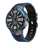 Wearkey E15 Relógio Inteligente com Monitorização de Frequência Cardíaca e Ecrã Tátil de 1,28 Polegadas, Azul, Cinzento Prateado, Laranja