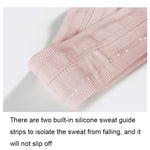 Banda para Cabeça de Silicone Antiderrapante e Absorvente de Suor para Corrida, Banda para Cabeça de Silicone (Rosa), Banda para Cabeça de Silicone (Preto)
