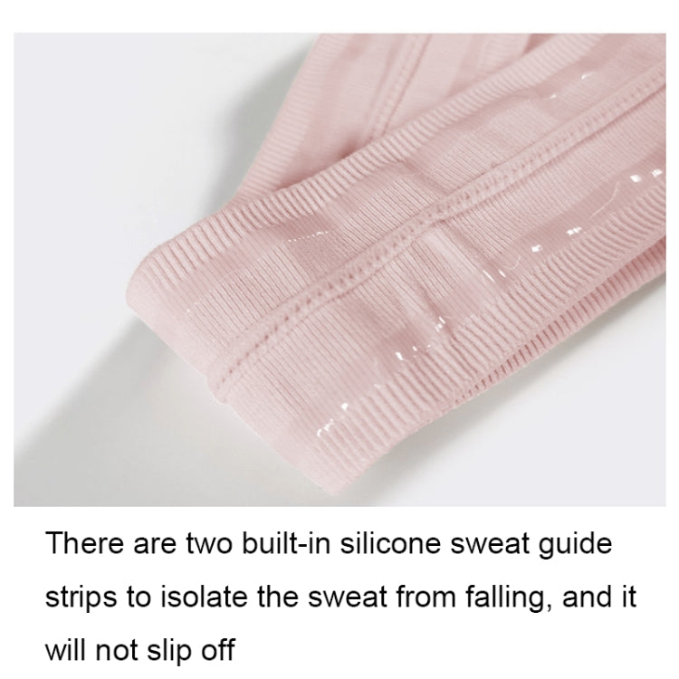 Banda para Cabeça de Silicone Antiderrapante e Absorvente de Suor para Corrida, Banda para Cabeça de Silicone (Rosa), Banda para Cabeça de Silicone (Preto)