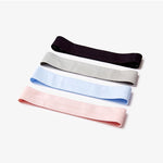 Banda para Cabeça de Silicone Antiderrapante e Absorvente de Suor para Corrida, Banda para Cabeça de Silicone (Rosa), Banda para Cabeça de Silicone (Preto)