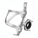 Suporte para Garrafa de Alumínio para Bicicleta, Dourado Bilateral com Base, Azul Bilateral com Base, Prateado Bilateral com Base, Preto Bilateral com Base, Vermelho Bilateral com Base