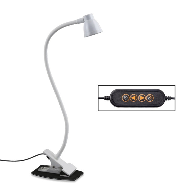 Lâmpada de Secretária com Mangueira USB de Dobragem 360 Graus, Especificações:, Branco Dimerização Progressiva, Preto Dimerização Progressiva, Branco Dimerização de Duas Velocidades, Preto Dimerização de Duas Velocidades