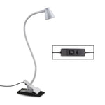 Lâmpada de Secretária com Mangueira USB de Dobragem 360 Graus, Especificações:, Branco Dimerização Progressiva, Preto Dimerização Progressiva, Branco Dimerização de Duas Velocidades, Preto Dimerização de Duas Velocidades