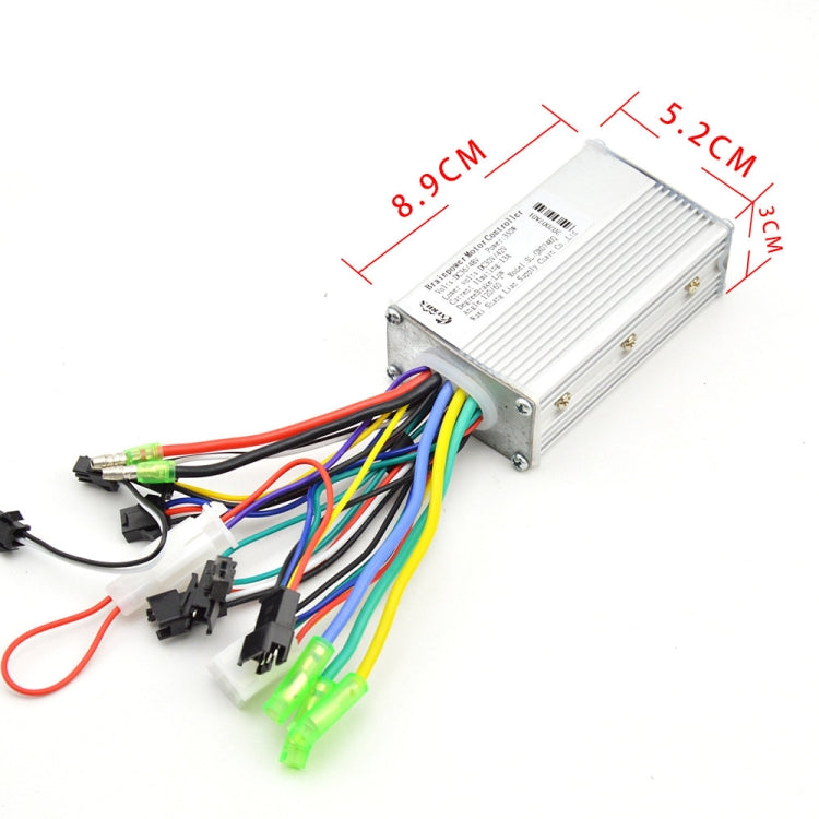 Controlador universal para bicicleta elétrica e trotinete 866 250W 350W, compatível com velocímetros