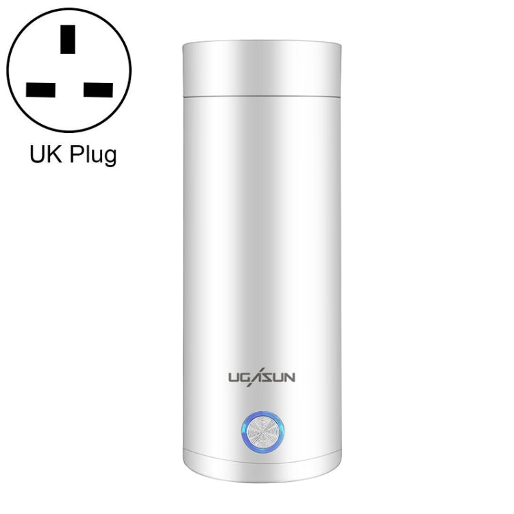 UGASUN Copo de Água Elétrico Aquecido Portátil Mini para Viagem, Ficha UK (Branco), Ficha EU (Branco), Ficha US (Branco), Ficha UK (Rosa), Ficha EU (Rosa), Ficha US (Rosa)