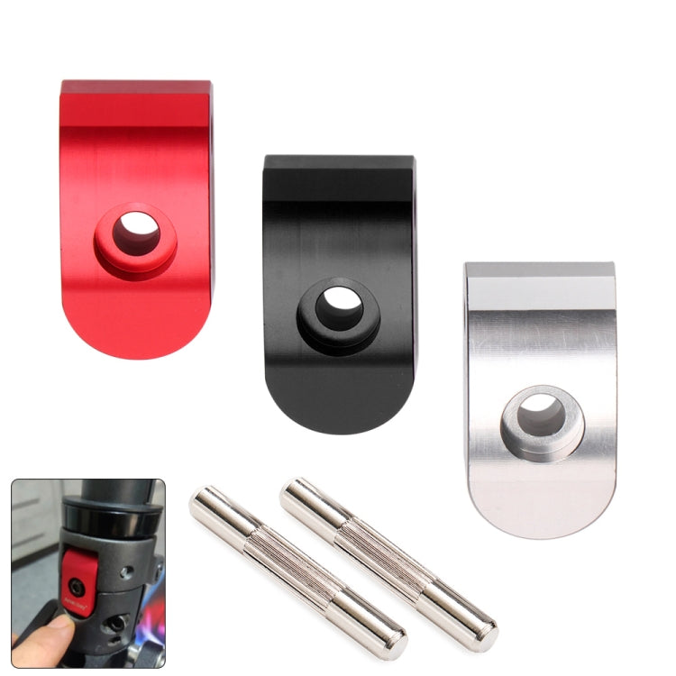 Gancho Dobrável para Trotinete Elétrico em Aço de Liga de Alta Densidade para Xiaomi M365 / Pro, Estilo:, Preto +1 Pino, Vermelho +1 Pino, Prateado +1 Pino, Preto +2 Pinos, Vermelho +2 Pinos, Prateado +2 Pinos