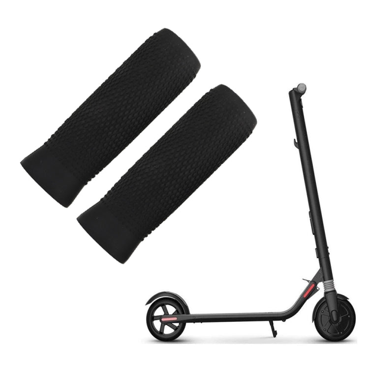 1 Par de Capas de Silicone para Guiador, Para Ninebot ES1/ES2/ES3/ES4 (Cinza), Para Ninebot ES1/ES2/ES3/ES4 (Preto), Para Ninebot G30 MAX (Preto), Para Ninebot G30 MAX (Cinza)
